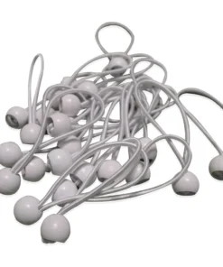 Impact Canopy USA Canopy Accessories Ball Bungee Cords - 25 Pc Set - White