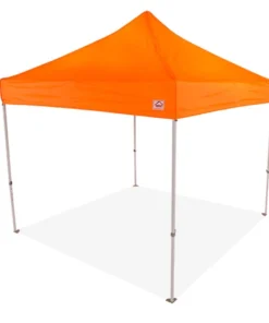 Impact Canopy USA 10x10 Industrial Steel Pop Up Canopy Tent With Roller Bag - DS Canopies