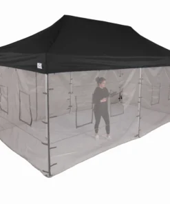 Impact Canopy USA 10x20 Industrial Aluminum Food Service Vendor Canopy Tent With Roller Bag - ML