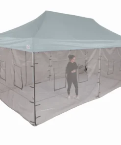 Impact Canopy USA 10x20 Industrial Aluminum Food Service Vendor Canopy Tent With Roller Bag - ML
