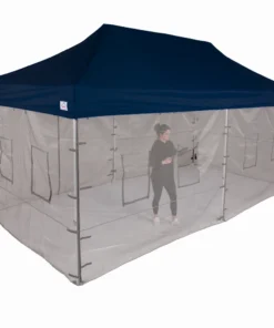Impact Canopy USA 10x20 Industrial Aluminum Food Service Vendor Canopy Tent With Roller Bag - ML