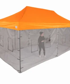 Impact Canopy USA 10x20 Industrial Aluminum Food Service Vendor Canopy Tent With Roller Bag - ML