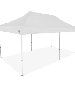 Impact Canopy USA 10x20 Heavy Duty Steel Pop Up Canopy Tent With Roller Bag - CL