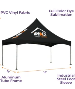 Impact Canopy USA Baseline Marquee Canopy Tent Custom Canopies