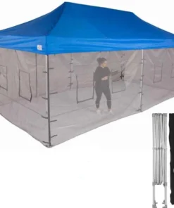 Impact Canopy USA 10x20 Industrial Aluminum Food Service Vendor Canopy Tent With Roller Bag - ML