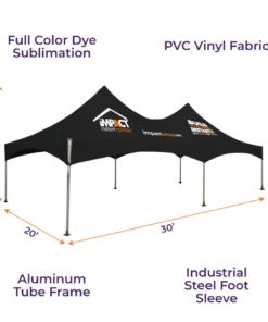 Impact Canopy USA Baseline Marquee Canopy Tent Custom Canopies