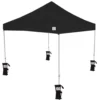 Impact Canopy USA 10x10 Recreational Grade Aluminum Pop Up Canopy Tent With Weight Bags Canopies