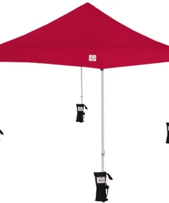 Impact Canopy USA 10x10 Recreational Grade Aluminum Pop Up Canopy Tent With Weight Bags Canopies