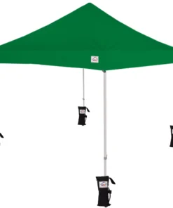 Impact Canopy USA 10x10 Recreational Grade Aluminum Pop Up Canopy Tent With Weight Bags Canopies