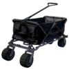 Impact Canopy USA All-Terrain Folding Wagon Collapsible Beach Cart - Standard Size Wagons