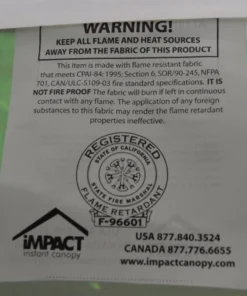 Impact Canopy USA 10x15 Pop Up Canopy Tent Replacement Top Canopy Accessories