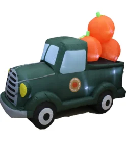 Impact Canopy USA HALLOWEEN - Yard Inflatable Pumpkin Truck