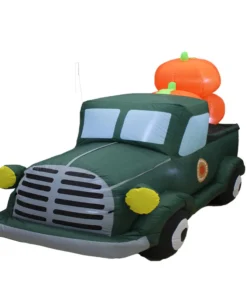 Impact Canopy USA HALLOWEEN - Yard Inflatable Pumpkin Truck