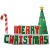 Impact Canopy USA Inflatable Yard Christmas Decoration, Lighted Merry Christmas Sign 6' Long - 5' Tall 1 Impact Canopy USA Inflatable Yard Christmas Decoration, Lighted Merry Christmas Sign 6' Long - 5' Tall