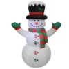 Impact Canopy USA Inflatable Yard Christmas Decoration, Frosty The Snowman, 4' Tall Seasonal Inflatables