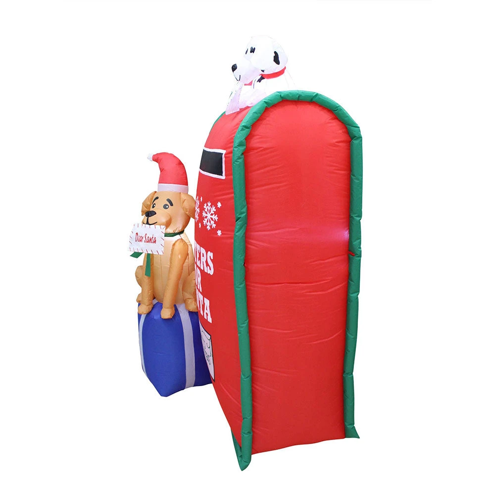 Impact Canopy USA Inflatable Yard Christmas Decoration, Letters For Santa Mailbox - 6' Tall - 3' Wide 4 Impact Canopy USA Inflatable Yard Christmas Decoration, Letters For Santa Mailbox - 6' Tall - 3' Wide