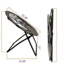 Impact Canopy USA OPEN BOX - Web Bungee Chair - Gray