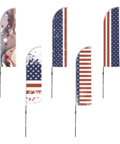 Impact Canopy USA Stars & Stripes 10x10 Canopy Kit (with FREE Flag $76 Value)