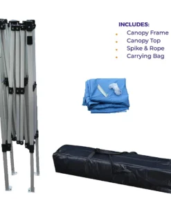 Impact Canopy USA Canopies 10x10 Slant Leg Pop Up Canopy Tent