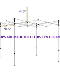 Impact Canopy USA 8x8 Pop Up Canopy Tent Replacement Top
