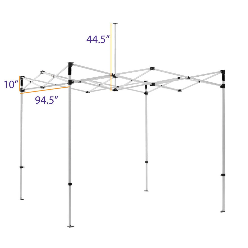Impact Canopy USA 8X8 Industrial Steel Pop Up Canopy Replacement Frame - DS Frames Only 6 Impact Canopy USA 8X8 Industrial Steel Pop Up Canopy Replacement Frame - DS Frames Only