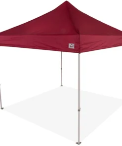 Impact Canopy USA 10x10 Industrial Steel Pop Up Canopy Tent With Roller Bag - DS Canopies