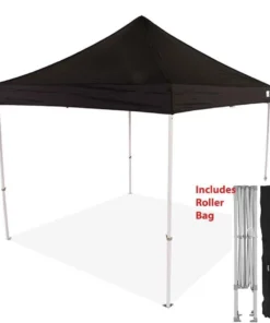 Impact Canopy USA 10x10 Industrial Steel Pop Up Canopy Tent With Roller Bag - DS Canopies