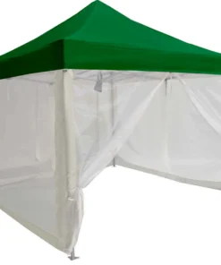 Impact Canopy USA Canopies 10x10 Recreational Grade Steel Pop Up Canopy Tent With Screen Room Enclosure - TL