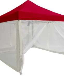 Impact Canopy USA Canopies 10x10 Recreational Grade Steel Pop Up Canopy Tent With Screen Room Enclosure - TL