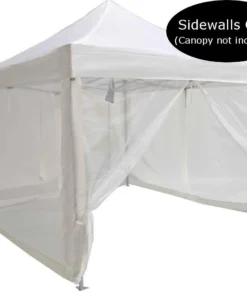 Impact Canopy USA Screen Room Mesh Side Walls For 10x10 Pop Up Canopy (SIDEWALLS ONLY)