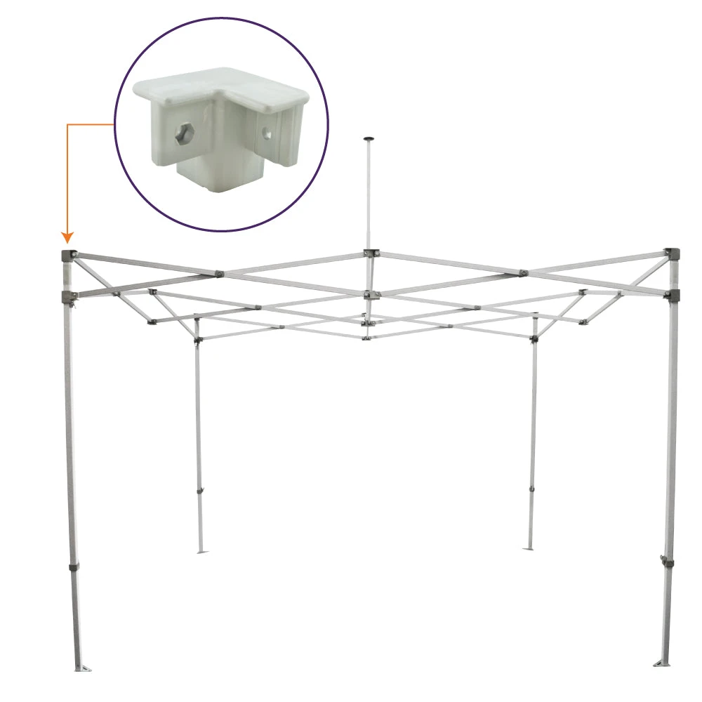 Impact Canopy USA CL / AOL Frames Part F. 2-Way Outer Leg Bracket, Replacement Part Replacement Parts 3 Impact Canopy USA CL / AOL Frames Part F. 2-Way Outer Leg Bracket, Replacement Part Replacement Parts