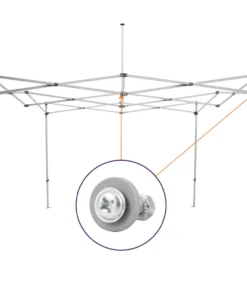 Impact Canopy USA CL Frames Part D. Steel Truss Bar End Connector, Replacement Part Replacement Parts