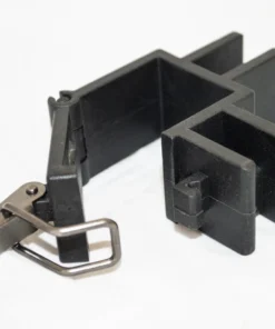 Impact Canopy USA 10' Rail Skirt Half Wall Bar Assembly - Fits Impact CL Frame Or Square Size - 1 1/4" Canopy Accessories