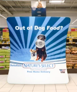 Impact Canopy USA Custom Signs & Banners Custom Printed Contour Display Wall