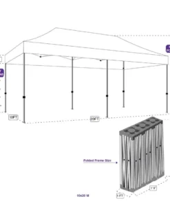 Impact Canopy USA 10x15 Custom Canopy