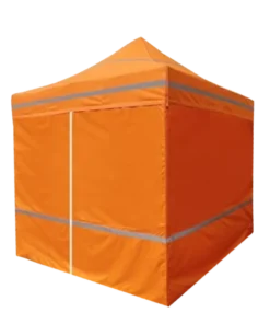 Impact Canopy USA Custom Canopies Construction - Caution Pop Up Canopy Kit