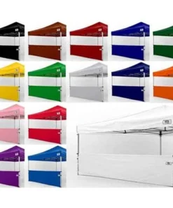 Impact Canopy USA Canopy Accessories 15' Rail Skirt Half Wall