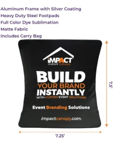 Impact Canopy USA Custom Signs & Banners Custom Printed Contour Display Wall