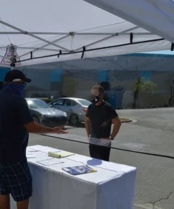 Impact Canopy USA Canopy Accessories 10' Clear Protection Shield 46