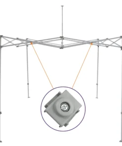 Impact Canopy USA DS Frame Part E. Truss Bar Middle Connector, Replacement Part