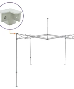 Impact Canopy USA DS Frame Part F. 2-Way Outer Leg Bracket, Replacement Part