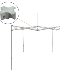 Impact Canopy USA DS Frame Part I. Lower Peak Pole Bracket, Replacement Part