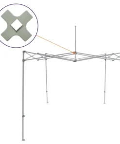 Impact Canopy USA Replacement Parts DS Frame Part H. Upper Peak Pole Bracket, Replacement Part
