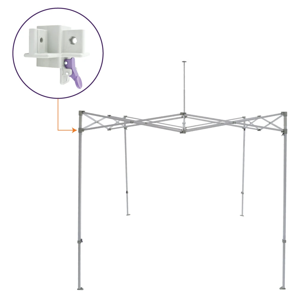 Impact Canopy USA DS Frame Part G. 2-Way Outer Leg Slider Bracket, Replacement Part 3 Impact Canopy USA DS Frame Part G. 2-Way Outer Leg Slider Bracket, Replacement Part