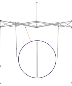 Impact Canopy USA DS Frame Part L. Steel Truss Bar, Replacement Part Replacement Parts