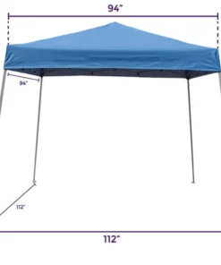 Impact Canopy USA Canopies 10x10 Slant Leg Pop Up Canopy Tent