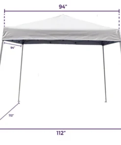 Impact Canopy USA Canopies 10x10 Slant Leg Pop Up Canopy Tent