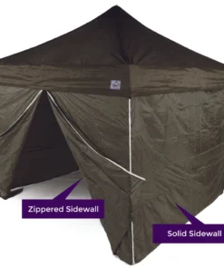 Impact Canopy USA 10' Pop Up Canopy Tent Side Walls - 190 Denier Recreational Grade Canopy Accessories