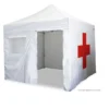 Impact Canopy USA 10x10 Emergency Response Shelter With Medical Wall Canopies