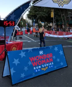 Impact Canopy USA Custom Signs & Banners Custom Matte Display Field Board Sign - Includes Carry Bag